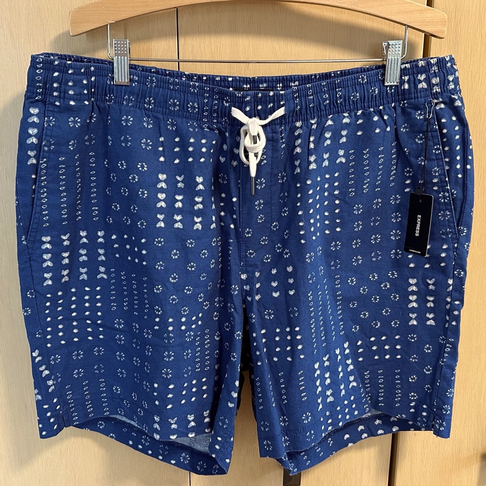 Express Linen & Cotton blend Shorts - NWT